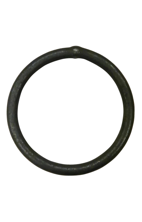 Steel Metal O-rings Welded Metal Loops Round Formed Rings Silver