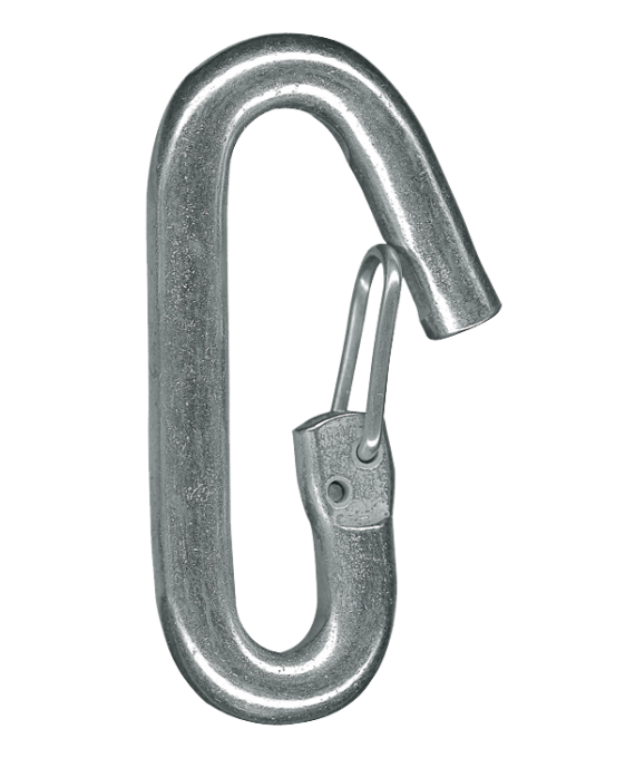 Black 4 1/2 Modern Flat S-Hook, Peerless Chain Company, #4735039A, Steel