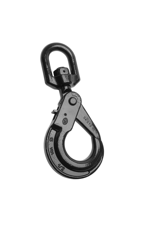 1 Ton Hanging Lifting With Latch Shackle Hardware Industrial Drop Forged  Crane Rigging Accessories Swivel Eye Hook Alloy Steel - AliExpress